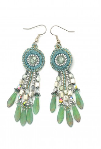 Macrame Spear Earrings Macrame Spear Earrings